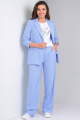 Женский костюм LeNata 32223 на-голубом-полоска