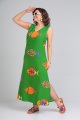 Платье Mubliz 048 зеленый_рыбки