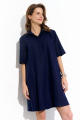 Платье Luitui R1072 темно-синий