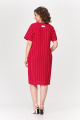 Платье Милора-стиль 1110 красный