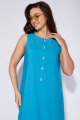 Платье Viola Style 1044 голубой