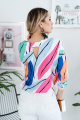 Блуза Nika.PL 03015 разноцветный