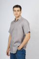 Рубашка Nadex 01-036122/210-23_170 серо-бежевый