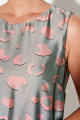 Платье FOXY FOX 1474 серо-розовый
