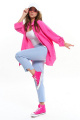 Блуза AVE RARA 2150/1 ярко-розовый
