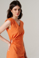 Платье Панда 131780w оранжевый