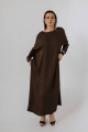 Платье LA LIBERTE DMX01 коричневый(164)