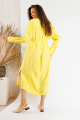 Платье SandyNa 130128 ярко-желтый
