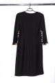 Платье Anelli 122 черный-беж