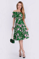 Платье PATRICIA by La Cafe NY1756 розовый,зеленый