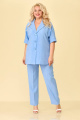 Женский костюм TrikoTex Stil 0423 голубой