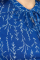 Блуза LindaLux 1-378/1 голубая_ветка