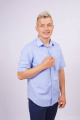 Рубашка Nadex 01-036522/203-23_182 голубой