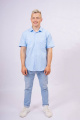 Рубашка Nadex 01-073323/211-23_182 голубой