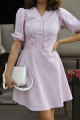 Платье THE.WOMAN 0085 розовый