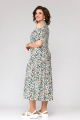 Платье Danaida 2180 белый+цветная_мозайка