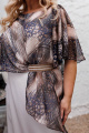 Платье Romanovich Style 1-2371 серо-синий