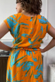 Платье Rumoda 2131 оранжевый