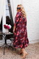 Платье Romanovich Style 1-2411 бордовый