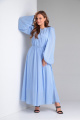 Платье Lady Line 552 голубой