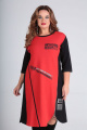 Платье SandyNa 13628 красный