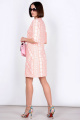 Платье Patriciа NY15334 персиковый,молочный