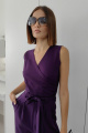 Комбинезон Patriciа NY15404 баклажановый