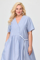 Платье Avenue Fashion 0121 голубой