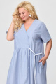 Платье Avenue Fashion 0121 голубой