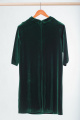 Платье Anelli 448 зеленый_бархат