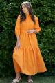 Платье Andina city 8011 оранжевый