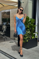 Платье THE.WOMAN 0093 голубой