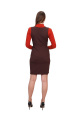 Платье BELAN textile 4602 коричневый