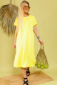 Платье NikVa 364-3 лимон