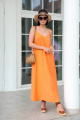 Платье Ivera 1122 оранжевый