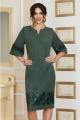 Платье Lissana 3855 зеленый