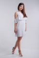 Платье Nat Max ШПЛ-0021-16 белый