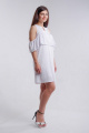 Платье Nat Max ШПЛ-0021-16 белый