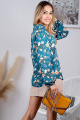 Блуза Nika.PL 030152 бирюзовый