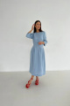 Платье FloVia 4602 голубой