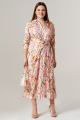Платье Панда 137380w бежево-розовый