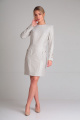 Платье Andrea Fashion 10 гусиная лапка, голубой