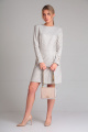 Платье Andrea Fashion 10 гусиная лапка, голубой