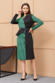 Платье Galean Style 859 зеленый