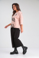 Комплект Michel chic 1348 розовый,черный