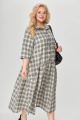 Платье Avenue Fashion 0102-2 молоко+черный