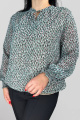 Блуза LindaLux 812 зеленый_рис