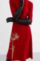 Платье VIZANTI 9317 рубиновый