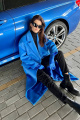 Пальто EOLA 2484 ярко-синий