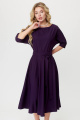 Платье T&N 7408 фиолетовый_баклажан